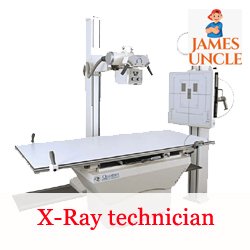 X-Ray technician Mr. Gobinda Ghorui in Rajhati Bandar